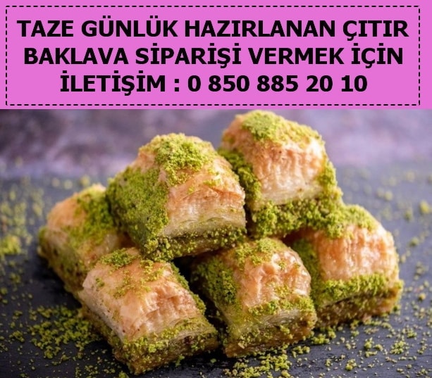 stanbul taze gnlk hazrlanan ucuz baklava eitleri tatl siparii yolla gnder
